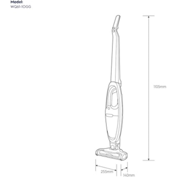 Electrolux Q66 Self-Standing Cordless Vacuum Cleaner WQ61-1OGG
