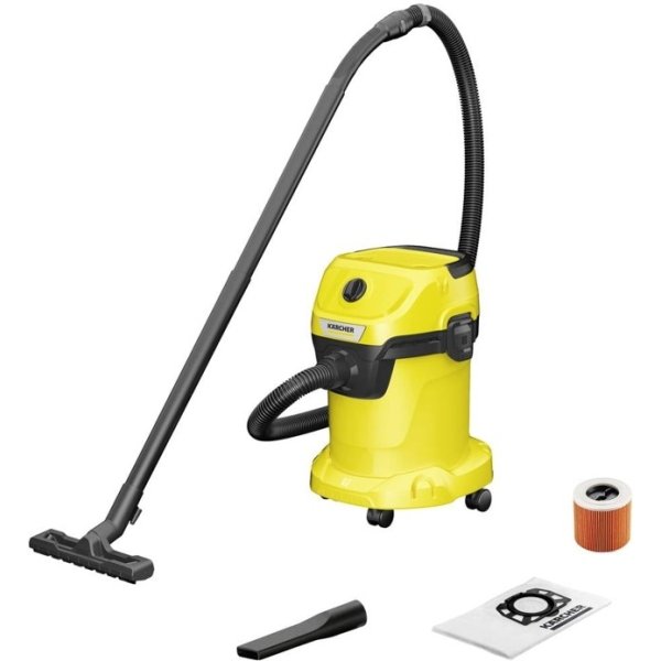 Karcher Wet/Dry Vacuum Cleaner - Yellow (1.628-127.0)