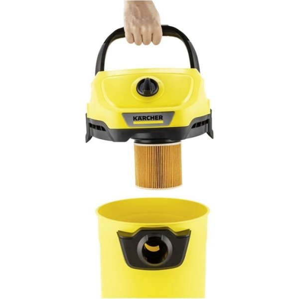 Karcher Wet/Dry Vacuum Cleaner - Yellow (1.628-127.0)