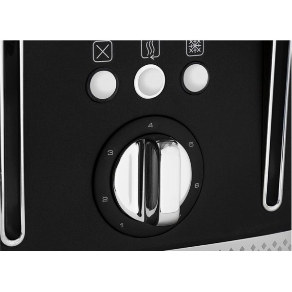 Morphy Richards Illumination 4 Slice Toaster - Black (248020)