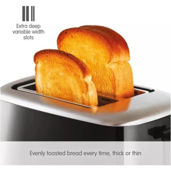 Morphy Richards Equip 2 Slice Toaster - Black (222064)
