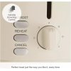 Morphy Richards Equip 2 Slice Toaster - Cream (222065)