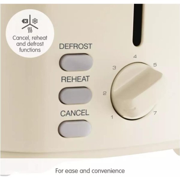 Morphy Richards Equip 2 Slice Toaster - Cream (222065)