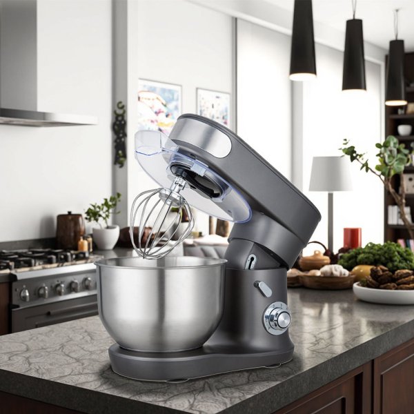 Stand Mixer 7-Liter Free-Standing Kitchen Mixer Heating Second-Handt Food Mixer