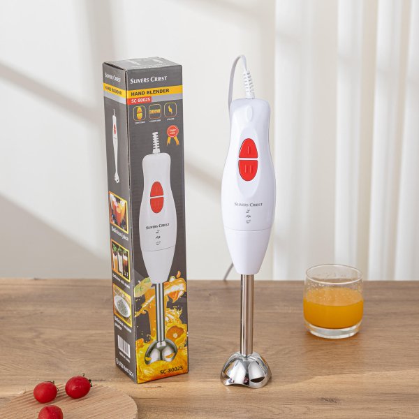 Electric Food Vegetable Blender 300w Handheld Home Use 4 Blades Hand Mixer for Kitchen Fast Easy Clean Blender