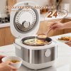 Smart Multifunctional Electric Rice Cooker with Low Sugar Function for Home Kitchen
