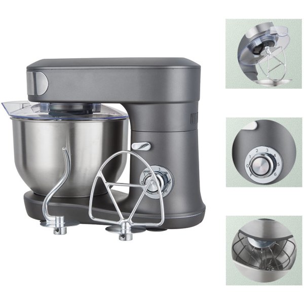 Stand Mixer 7-Liter Free-Standing Kitchen Mixer Heating Second-Handt Food Mixer