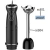 Handheld Hand Blender 1000W Immersion Blender Mixer with Attachments: Stainless Steel Blade With 6 in 1 Hand Blender